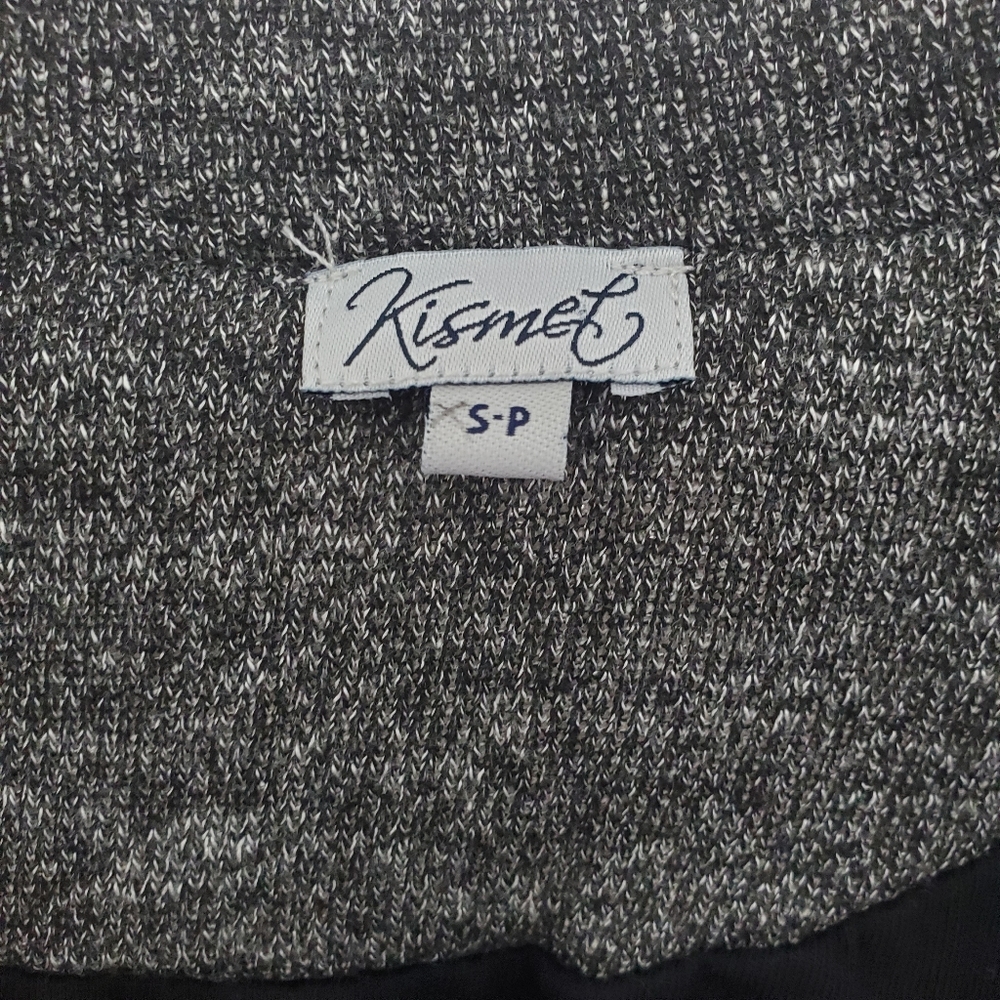 Kismet Gray Moto Jacket, Size XS-P - Picture 2 of 6
